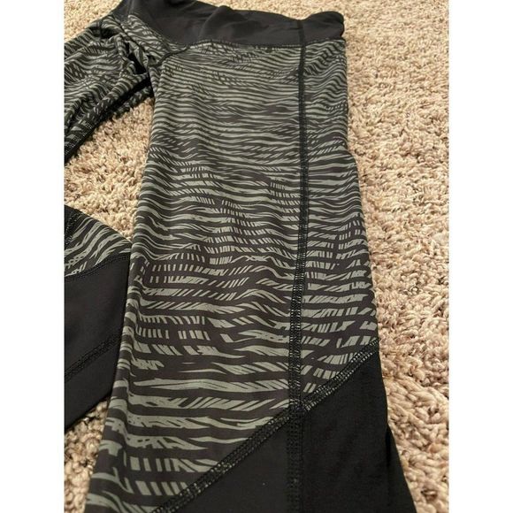 Lululemon Women's Black & Gray Skinny Leggings 6 - Picture 6 of 10